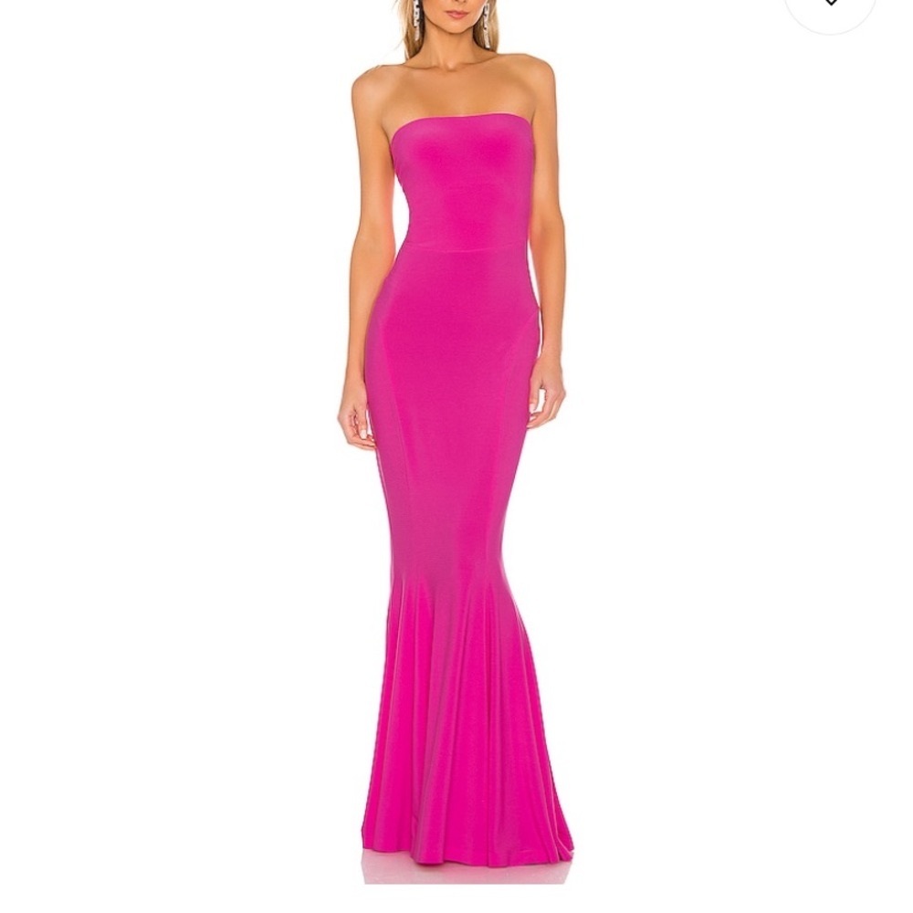 Revolve Pink MIDI Formal Dress